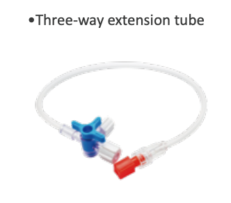 Anton Veterinary Three-Way Extension Tube