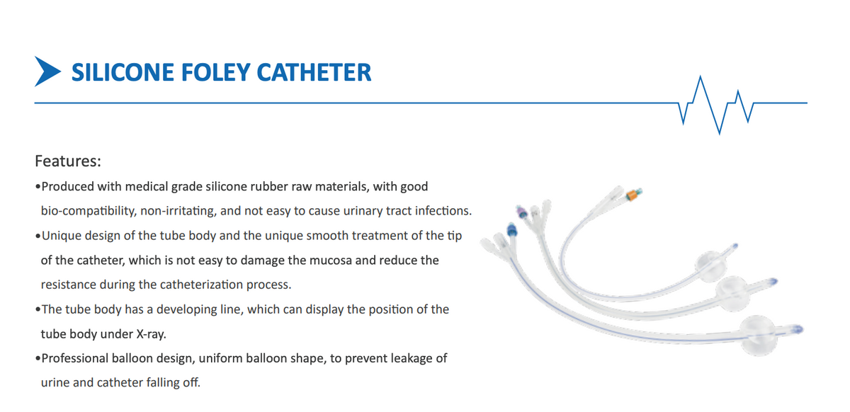 Anton Veterinary Silicone Foley Catheter