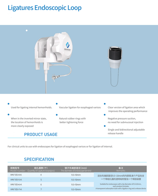Health Microport Disposable Endoscopic Ligation Device